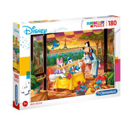 Puzzle carton 180 piese Clementoni Supercolor - Disney Classic, 29296, 7+ ani